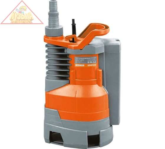 Насос погружной дренажный КРАТОН для грязной воды DWP-800FI, 5 04 02 015