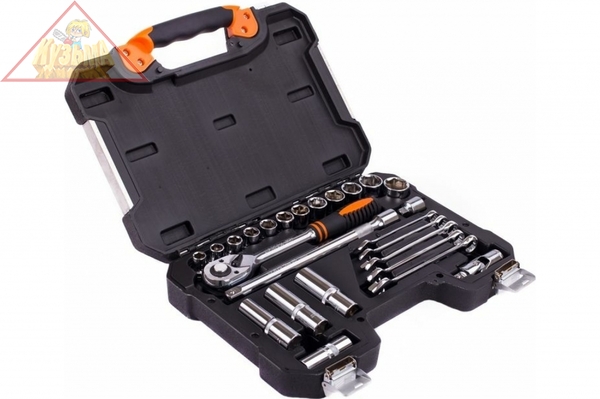 Набор инструментов Кратон TS-20 socket 25, 1/2" 2 28 09 020