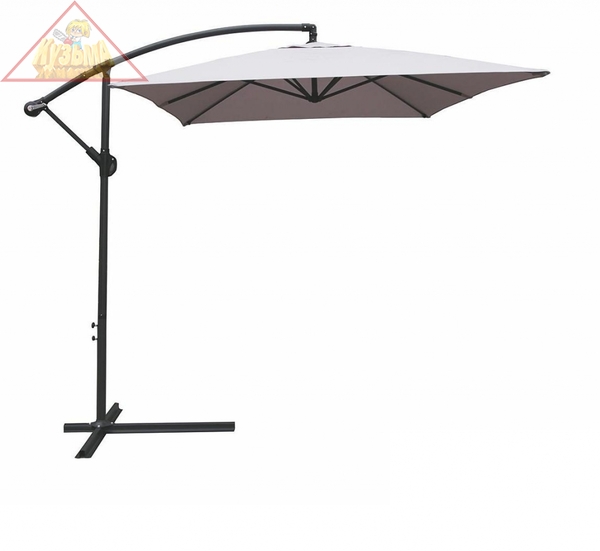 Садовый зонт Green Glade 2х3 м серый, арт. 6402