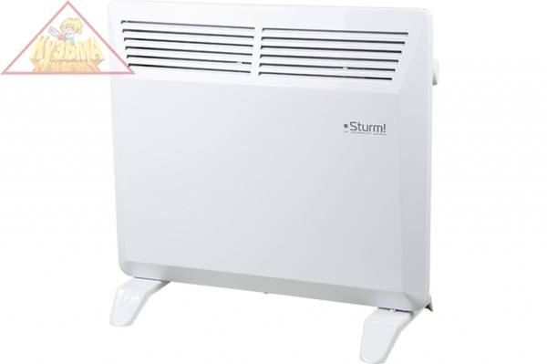 Конвектор 1000Вт,ал.наг.эл-т X-shape,механ.термост,напол,защ.от перегр/опрокид. Sturm!, арт. CH1000RF