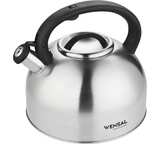 Чайник VENSAL Maitre 4.0 л, ручка из термостойкого пластика, система открывания на ручке VS3003