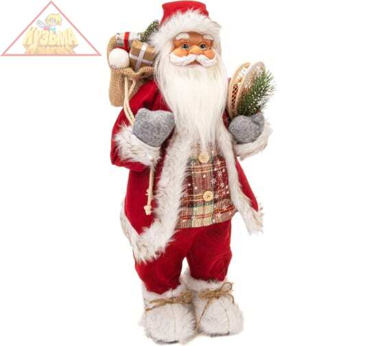 Фигурка Дед Мороз 60 см (красный) Winter Glade M96 