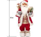 Фигурка Дед Мороз 60 см (красный) Winter Glade M96 