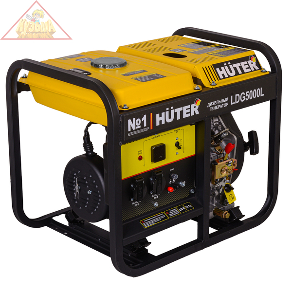 Электрогенератор дизельный LDG 5000L Huter KEM069, 64/2/11