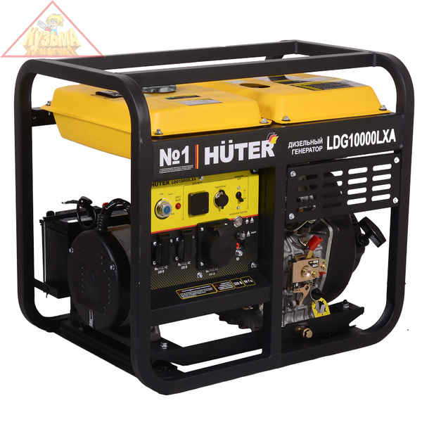 Электрогенератор дизельный Huter LDG 10000LXА, 64/2/9