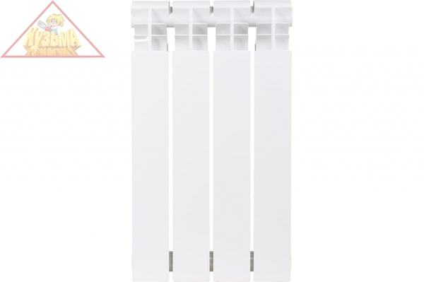 Радиатор биметаллический Оазис 500/80/4 ЭКО (0,60 кВт), арт. bi500/80/4 ЭКО