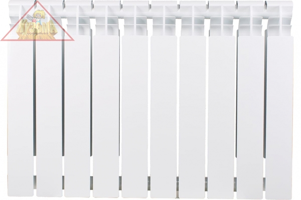 Радиатор биметаллический Оазис 500/80/10 ЭКО (1,52 кВт), арт. bi500/80/10 ЭКО