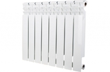 Радиатор биметаллический Оазис 500/100/8 ЭКО (1,28 кВт), арт. bi500/100/8 ЭКО