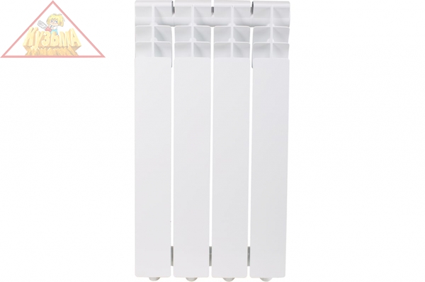 Радиатор алюминиевый литой Оазис  500/80/4 ЭКО (0,62 кВт), арт. 500/80/4 ЭКО