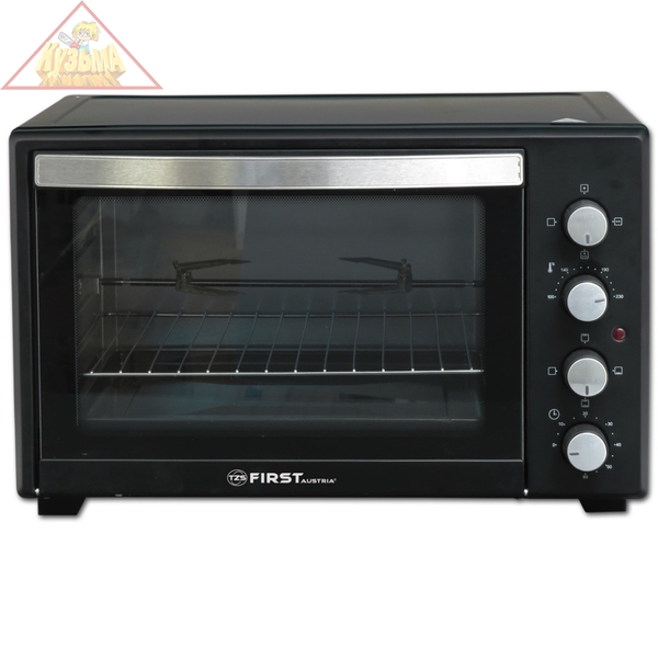 Электропечь FIRST, 2000 Вт, 45 л, функции конвекции, гриля, FA-5046-1 Black