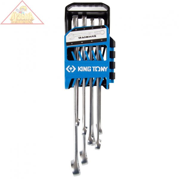 Набор комбинированных ключей KING TONY 8-19 мм, 8 предметов 12A08MRS