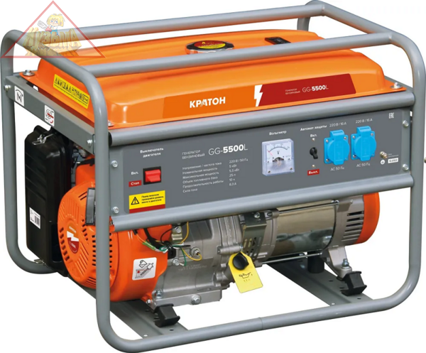 Генератор бензиновый Кратон GG-5500L  арт. 3 08 01 047