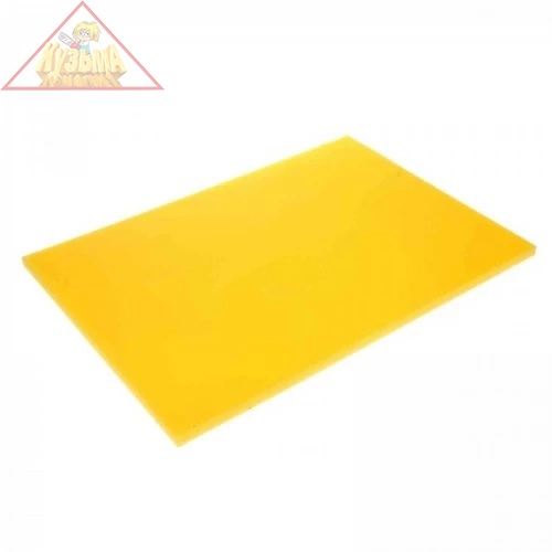Доска разделочная 400х300х12 мм желтая Viatto SZ4030yellow