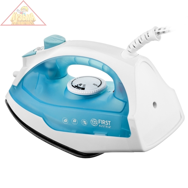 5615 Утюг FIRST Мощность: 1800 Вт.Подошва с керамическим покрытием.Паровой удар до 140 г/мин Бирюзов.FA-5615	