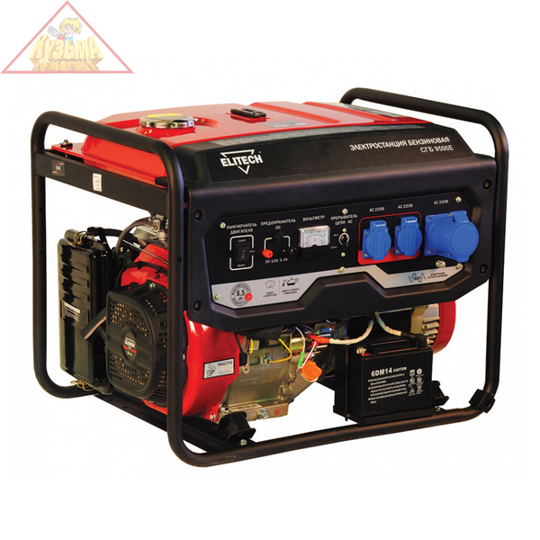 Генератор бензиновый ELITECH СГБ 9500Е, 180649