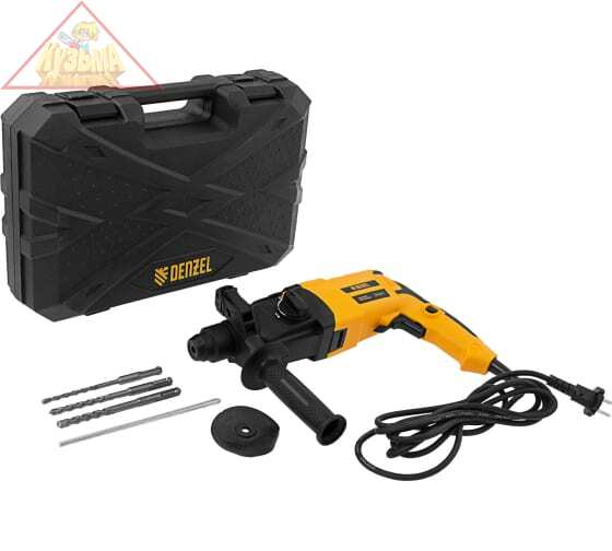 Перфоратор электрический RHH-600-22 SDS-plus Denzel арт 26602