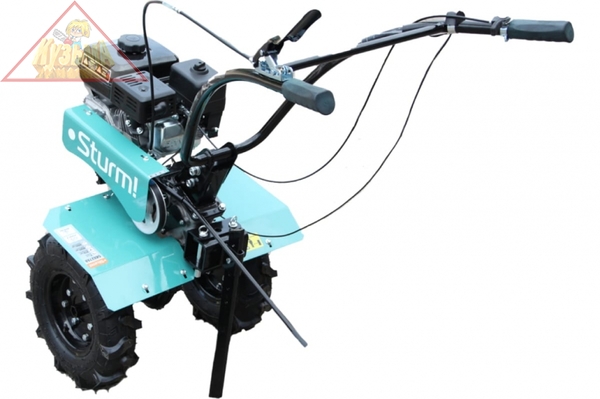 Мотоблок бензиновый Sturm! 7 л.с, редуктор-алюмин, колеса 4-8, арт. GK827A8