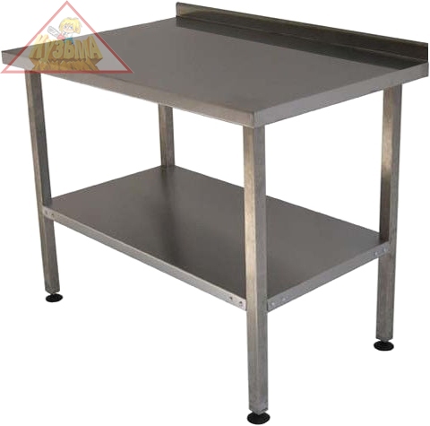 Стол разделочный 1200x700x850+100 мм нерж Viatto, VA-WT12070BS