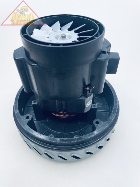 Двигатель для пылесоса (универсальный), мощность 1200W, общая высота - 140 мм, нижний диаметр - 145 мм, верхний диаметр - 78 мм, высота турбины - 42/50 мм, арт. MT27C-1200