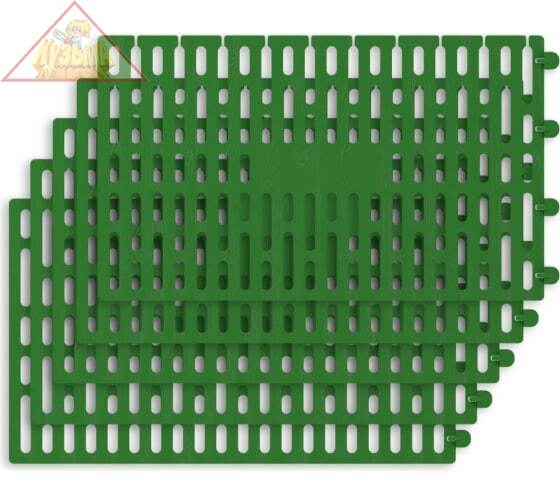 Защита стволов деревьев, кустарников и цветов, зелёный, Green Glade 35х21 см, Z01