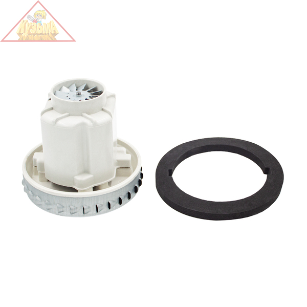 Двигатель для пылесоса (универсальный), мощность 1500W, общая высота - 127 мм, нижний диаметр - 135 мм, верхний диаметр - 58 мм, высота турбины - 31 мм, арт. MT25C-1500