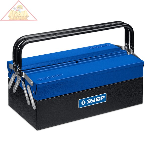 Металлический раздвижной ящик для инструментов 3 яруса Зубр серия «ПРОФЕССИОНАЛ», арт. 38355-17