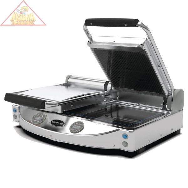 Гриль контактный Spidoglass 2/250х250 мм Spidocook SP020XR