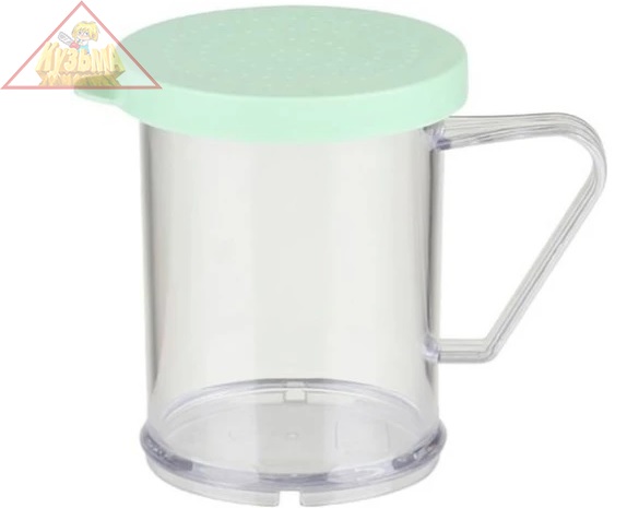 Емкость для сыпучих продуктов 280 мл с мелкими отверстиями VIATTO JW-SK280F