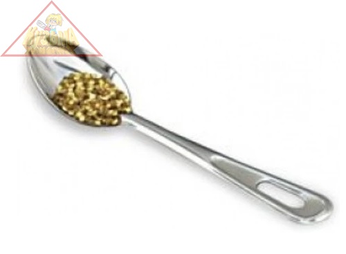 Ложка гарнирная профессиональная 360 мм 65 мл нержавеющая сталь Viatto SSP21