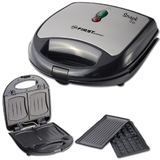 Сэндвичница 3 в 1 FIRST FA-5342-3 Black