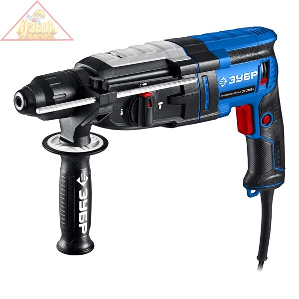 Перфоратор SDS-plus с металлическим редуктором Зубр серия «ПРОФЕССИОНАЛ» ЗП-2890 м