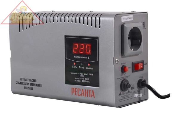 Стабилизатор Ресанта АСН-500 Н, 63/6/63