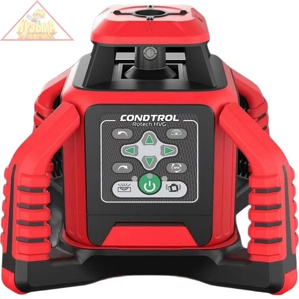 Ротационный лазерный нивелир CONDTROL Rotech HVG, 400 метров, арт. 1-002-103