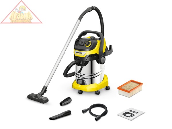 Универсальный пылесос Karcher WD 6 P S V-30/8/35/T, 1.628-381.0