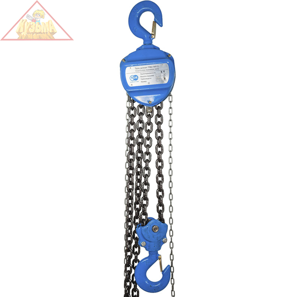 Ручная шестеренная таль TOR ТРШ C 5 т, 9 м (модель G) 1025443