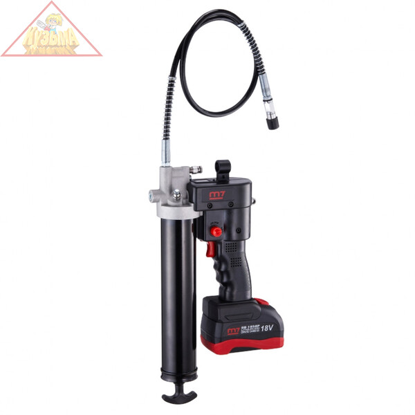 Шприц плунжерный 400 мл, аккумуляторный, 3 предмета, кейс MIGHTY SEVEN DGG-102A1