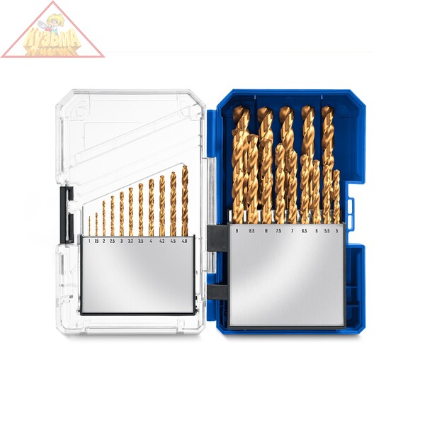 Набор сверл по металлу Зубр серия «ПРОФЕССИОНАЛ» 25 шт., 29617-H25