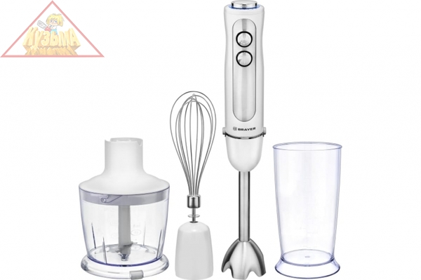 Блендер погружной BRAYER BR1248, 1000 Вт, турборежим