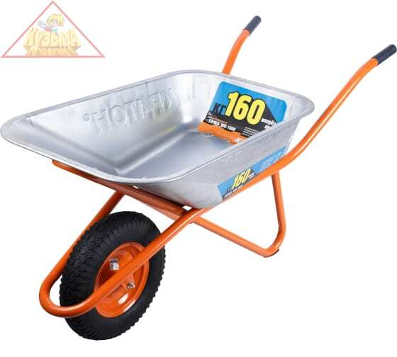 Строительная тачка Кратон WB-160HR, арт. 5 06 01 020R