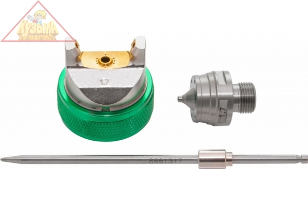 Дюза сменная Jonnesway 1.7 мм для пистолета покрасочного Краскопульт JA-HVLP-6109 арт. JA-HVLP-6109-NS17