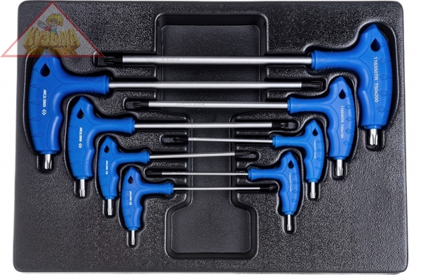 Набор L-образных ключей KING TONY Torx, ложемент, 8 предметов 9-22308TR