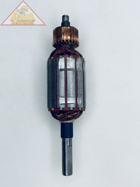 Ротор без крыльчатки 155х45х38 для шлифмашины Sturm! (ZAP24380)