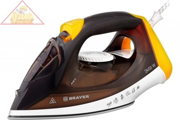 Утюг BRAYER BR4003 коричневый