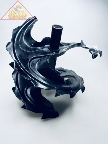 Шнек правый для снегоуборщика СОЮЗ СУС-65/65Э-1-9 (SMALL TWO-STEP RIGHT AUGER WELDING)(ZAP73517)