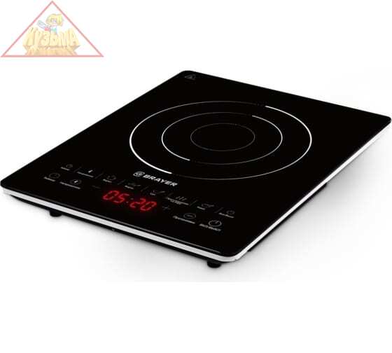 Индукционная настольная плитка BRAYER 1 конфорка BR2800