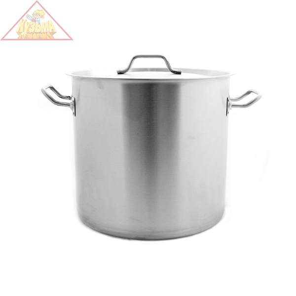 Кастрюля из нержавеющей стали VIATTO 101305 с тройным дном 320x320 мм объем 25 л