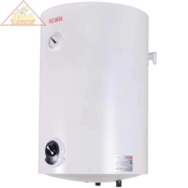 Водонагреватель накопительный круглый Ресанта ВН-50К, 74/5/22