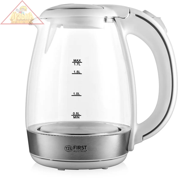Чайник FIRST Мощность 2200 Вт. арт. FA-5404-2-WI