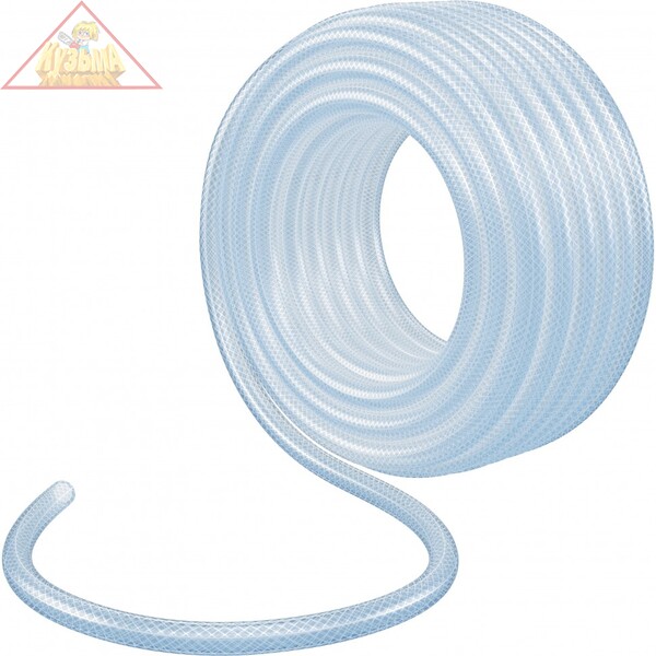 Шланг поливочный прозрачный 3-х слойный, 3/4 дюйма, 25 м PALISAD 67427