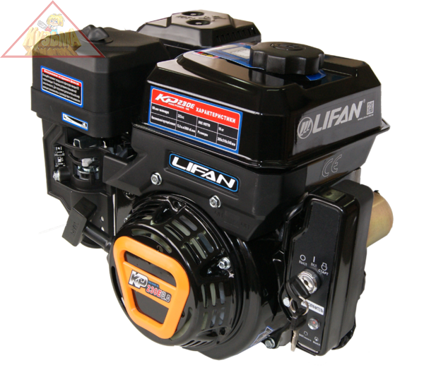 Двигатель бензиновый LIFAN KP230E (8 л.с.)(170F-2TD)
